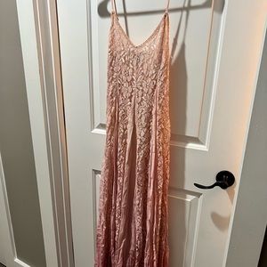 Ombré lace dress